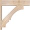 Ekena Millwork Balboa Block Smooth Outlooker, Douglas Fir, 7 1/2"W x 30"D x 30"H OUT08X30X30BOA05SDF - alternate 3